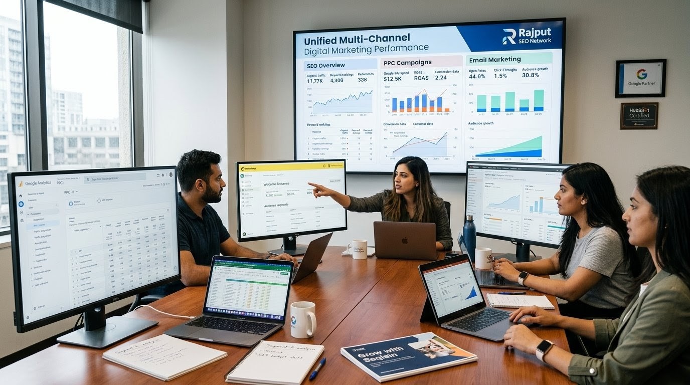 Digital marketing multi-channel strategy case study