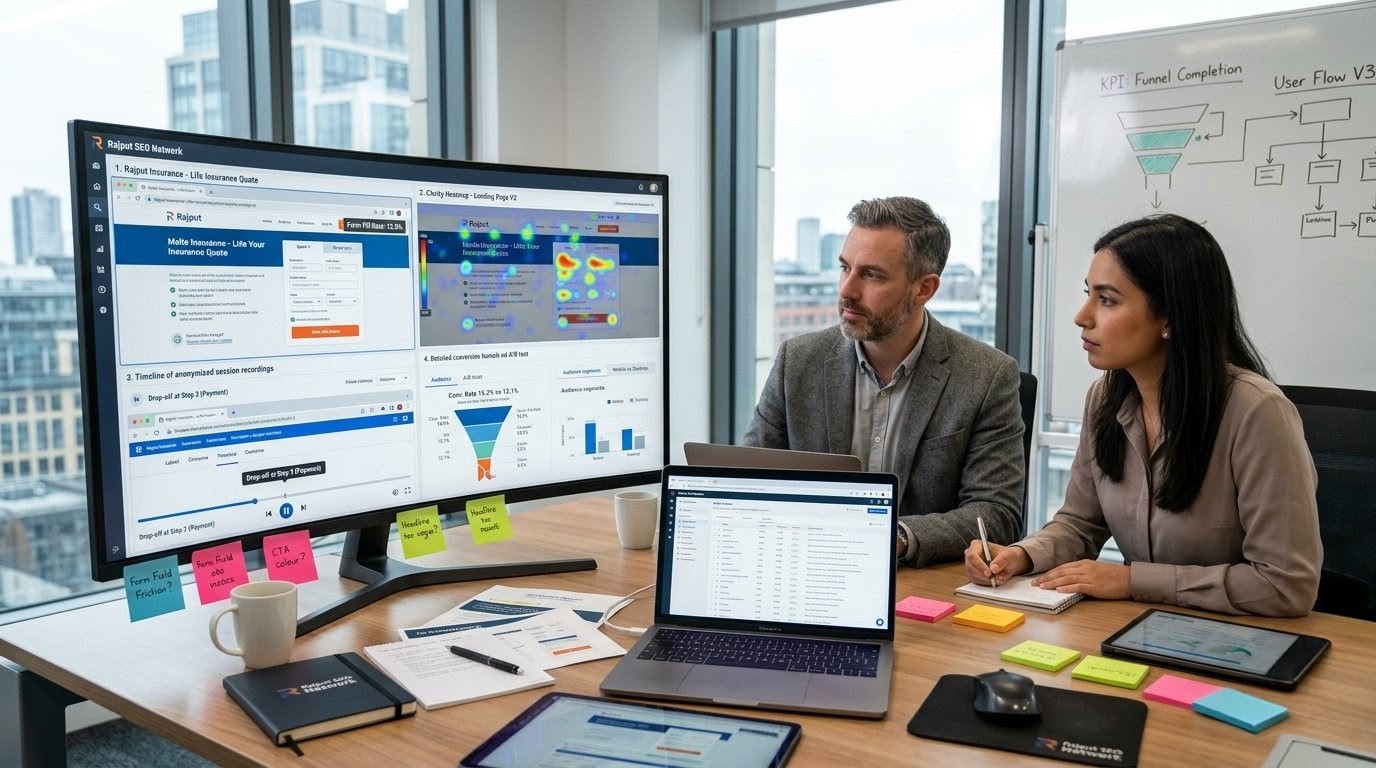 Conversion rate optimisation CRO case study